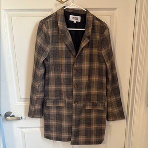 Steve Madden Plaid Women’s Blazer (L)